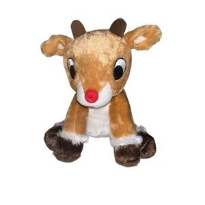 Rudolph The Red Nose Reindeer Plush. Kohl's Cares. 10" Tall